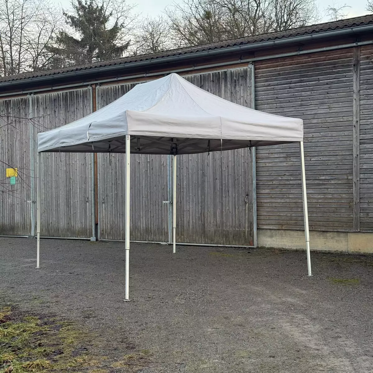 Eventzelt Faltpavillon 4 x 3 m robust höhenverstellbar