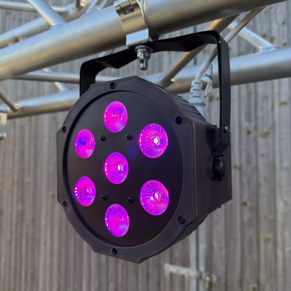 SHEHDS LED Flat Par 7×12/7×18W RGBWA+UV