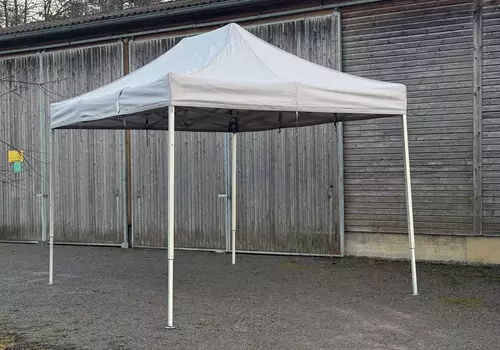 Eventzelt Faltpavillon 4 x 3 m robust höhenverstellbar